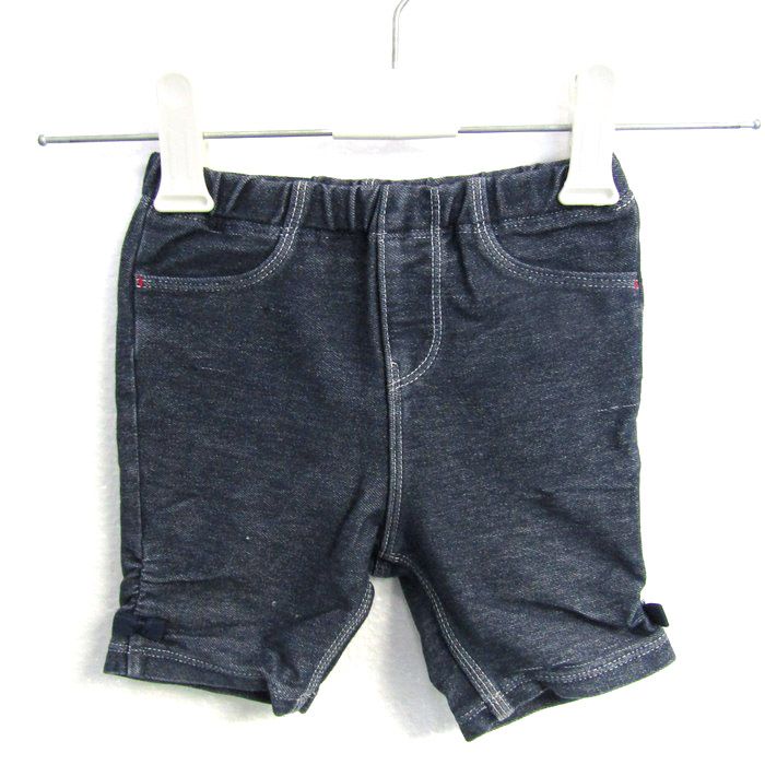 ミキハウス ショートパンツ ボトムス ストレッチ ギャザー 日本製  