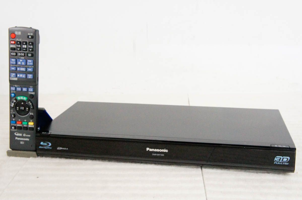 Panasonic DMR-BRT300-K BLACK - パナソニック 500GB ブルーレイ