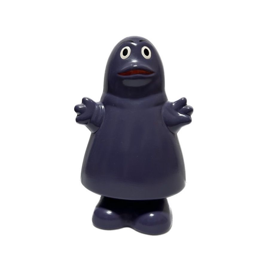 1985 Mcdonald's Corporation Grimace Ceramic Purple Coin Bank