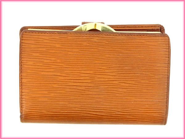 ルイ・ヴィトン LOUIS VUITTON 二つ折り財布 エピ