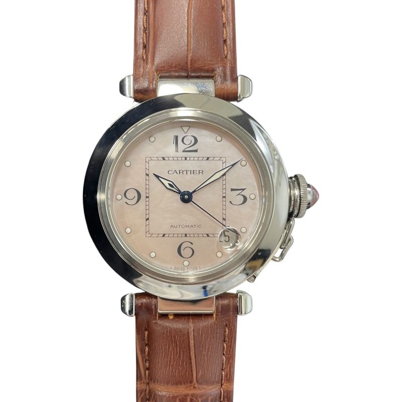 カルティエ Cartier パシャC ピンクシェル 2003年クリスマス限定  