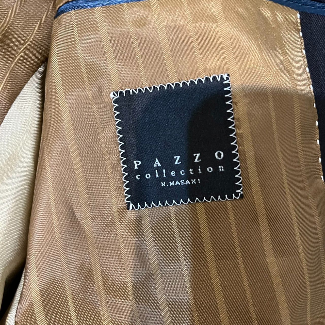 在庫ラスト1点】スーツ 上下セット PAZZO collection 90YA5 ブラック