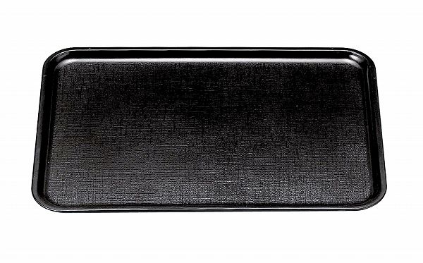 耐熱FRP 新布目長手盆SL 黒 尺2 6-72-10(0326210)