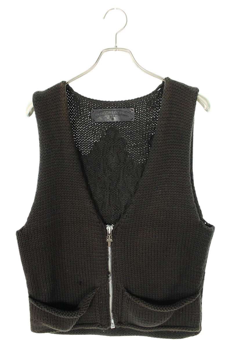 Chrome Hearts PAPAベスト　ダガージップクロスパッチMサイズ Chrome Hearts PAPAベスト ダガージップクロスパッチMサイズ - メルカリ