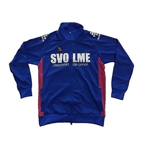 スボルメ(SVOLME) ジャージスタンドジップ Sサイズ ブルー/ピンク 121-52920-BLUEPK-S