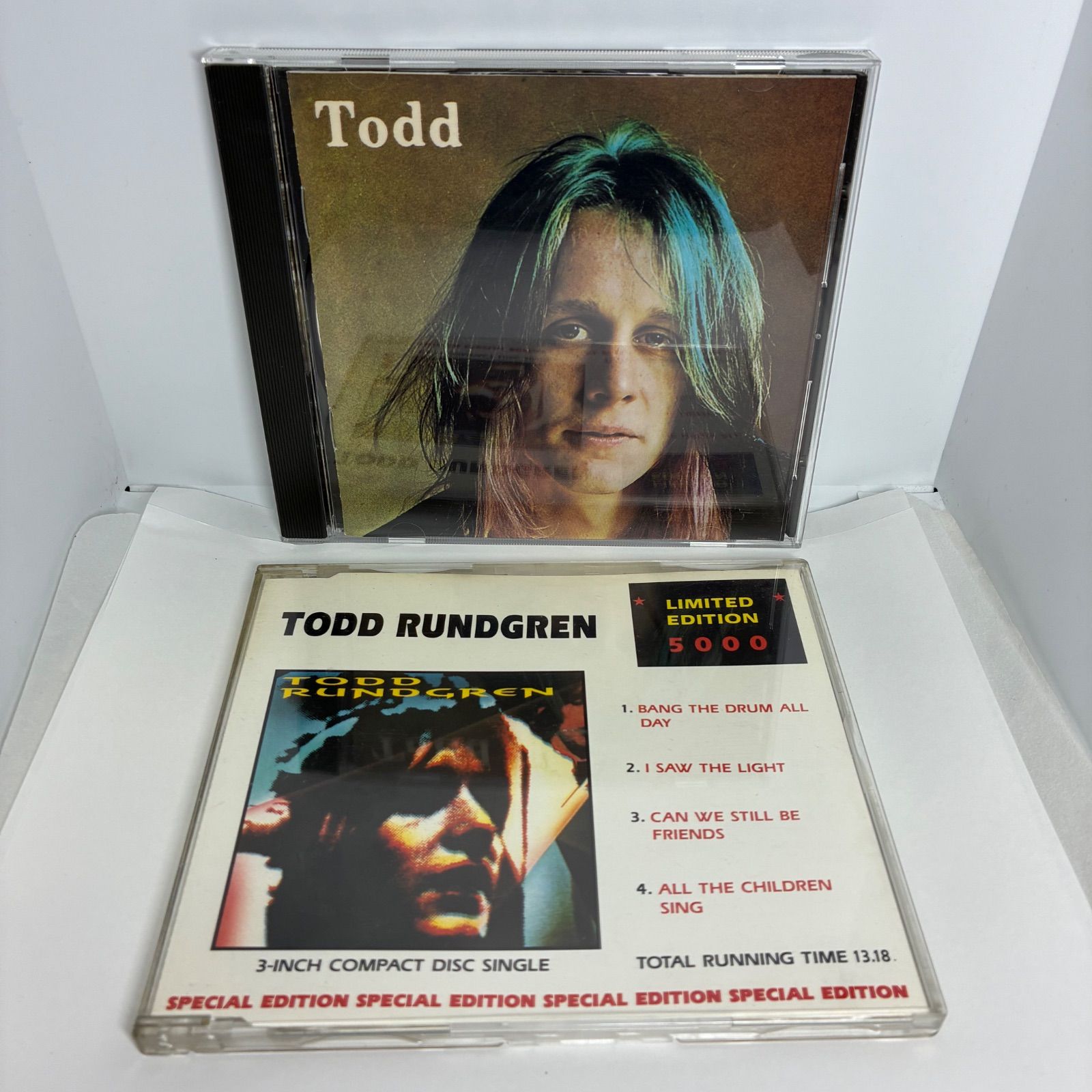 共に輸入盤】 トッド・ラングレン 「TODD」 (未来から来たトッド