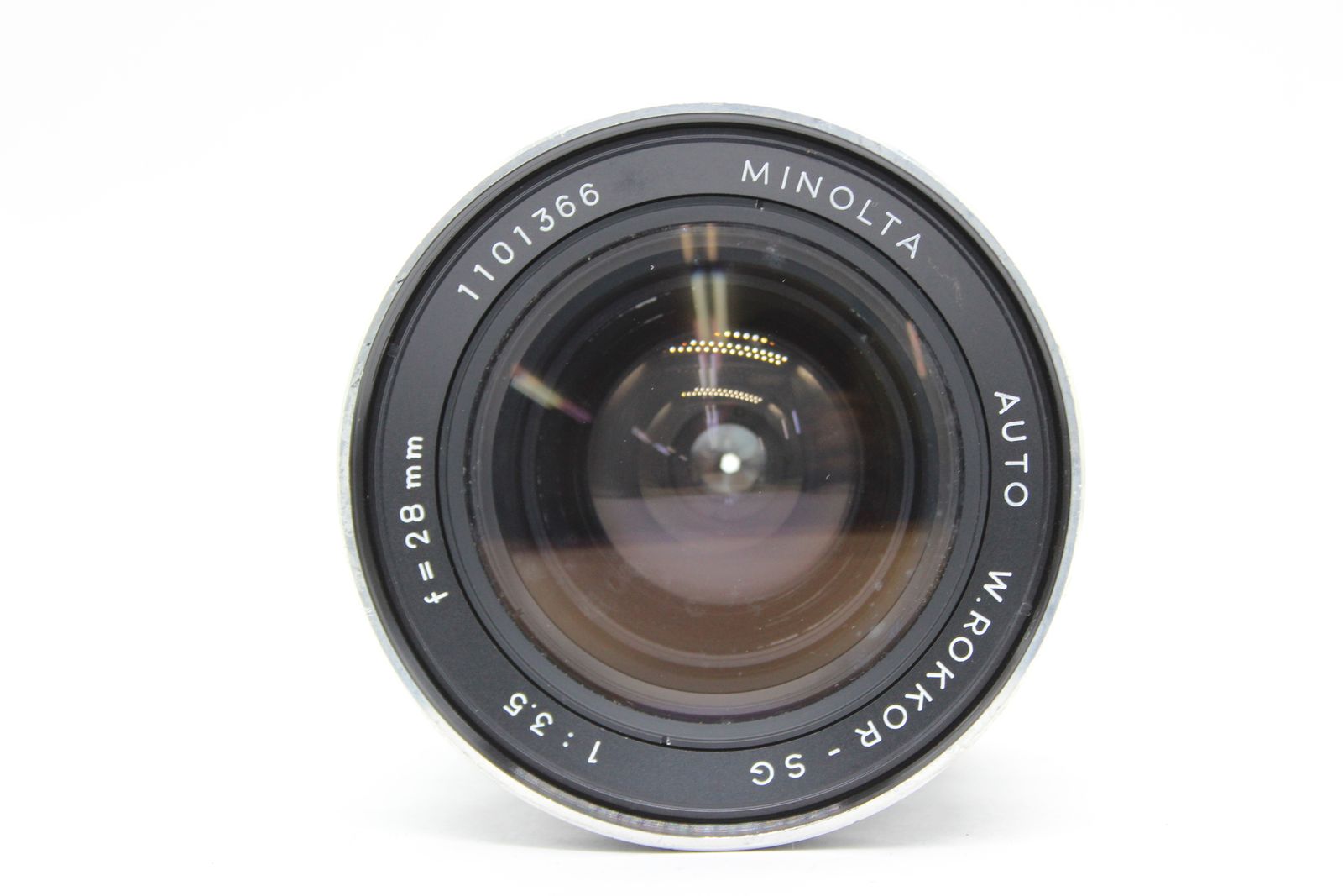 返品保証】 ミノルタ Minolta AUTO W.ROKKOR-SG 28mm F3.5 レンズ 