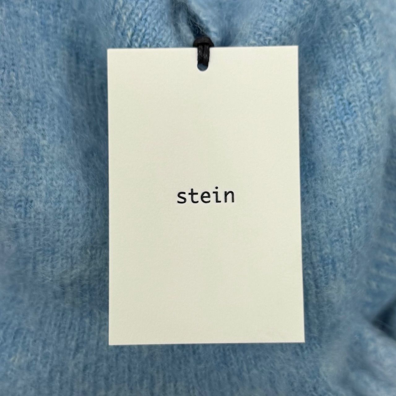 stein ジャガードモヘア ルーズハイネックニット stein(シュタイン 