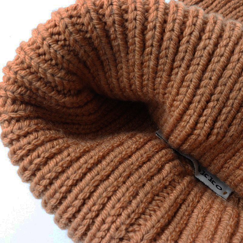 ビーニー∥ブラウン系 ニットキャップ