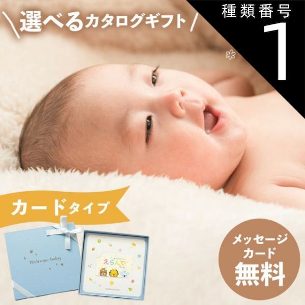 種類1 にこにこ 10 900円コース カタログギフトえらんで 出産祝い わくわく きらきら にこにこ カードタイプ 名入れタオル 赤ちゃん ベビー お祝い ご出産祝い 出産御祝いプレゼント ギフト のし 包装 カード無料 tz_