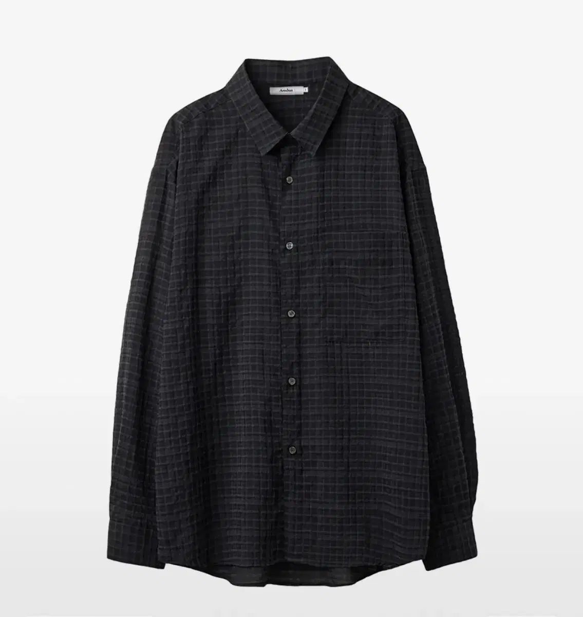 3 AREUBAN(アルバン) リフレッシュ ヴィンテージ シャツ チェック柄 サンド 黒