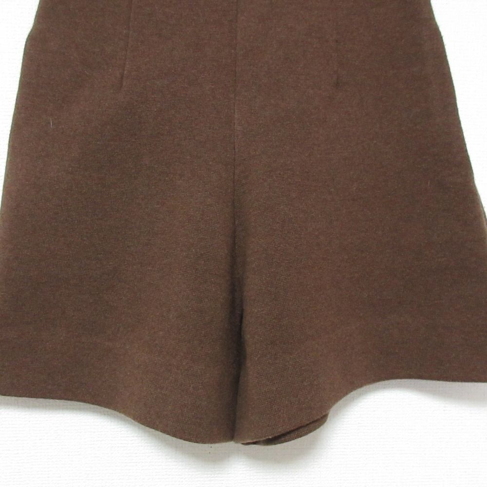 ウールショートパンツ