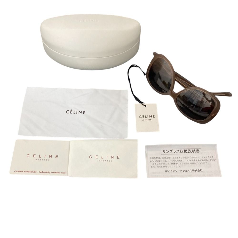 良品 CELINE セリーヌ フィービー期 マカダム セルフレーム ビッグ  