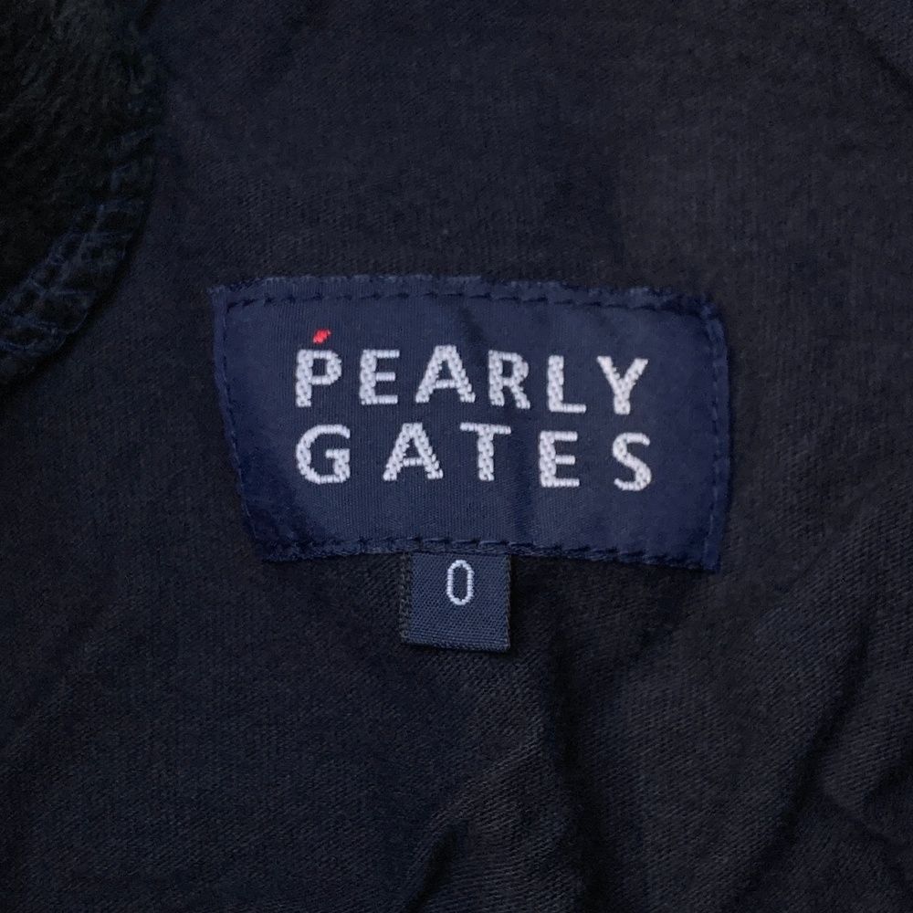 サイズ：0 PEARLY GATES パーリーゲイツ 2018年モデル 裏起毛 パンツ 千鳥柄 ネイビー系 [240001249413] ゴルフウェア レディース ストスト PEARLY GATES パーリーゲイツ 2018年モデル 裏起毛 パンツ 千鳥
