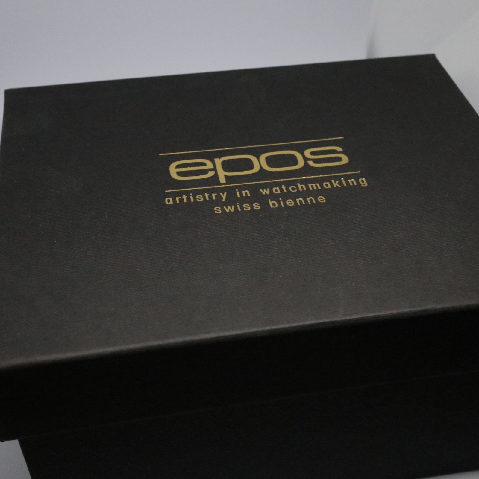 稼働品】EPOS エポス 3408wh オリジナーレ 手巻き プゾー7001 箱 