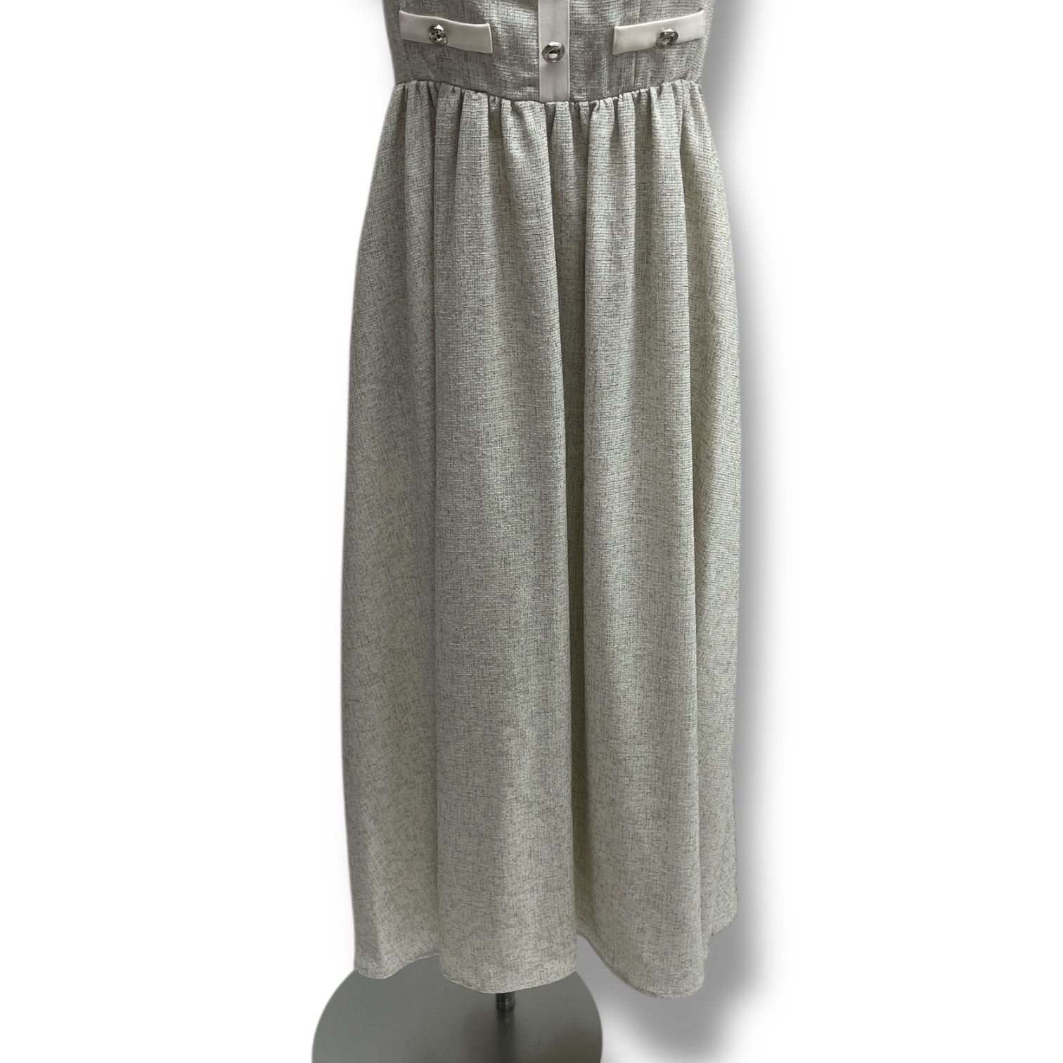 【新品タグ付】herlipto ワンピース　ドレス　M Her lip to(ハーリップトゥ) lace trimmed floral dress