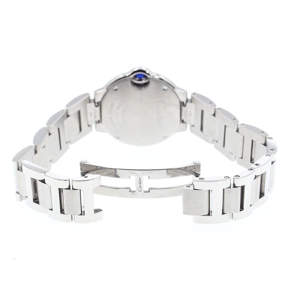 カルティエ CARTIER W69010Z4 バロンブルー SM クォーツ レディース  
