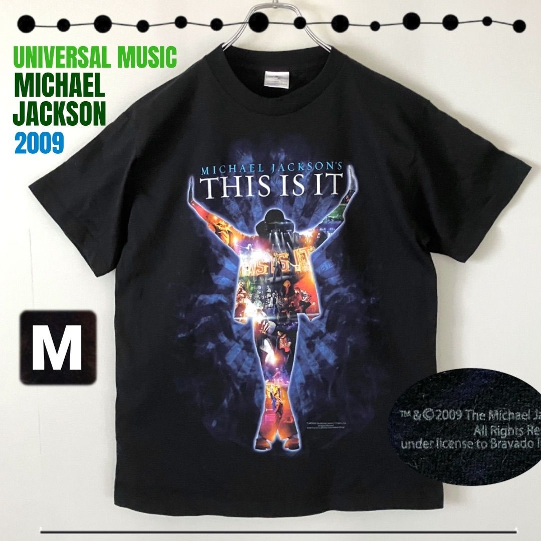 マイケルジャクソン universal Tシャツ マイケルジャクソン universal Tシャツ マイケル・ジャクソンの