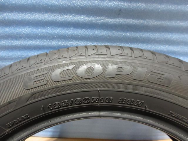 185/60R16 86H　ブリヂストン ECOPIA EP25　７分山　４本  185/60/16