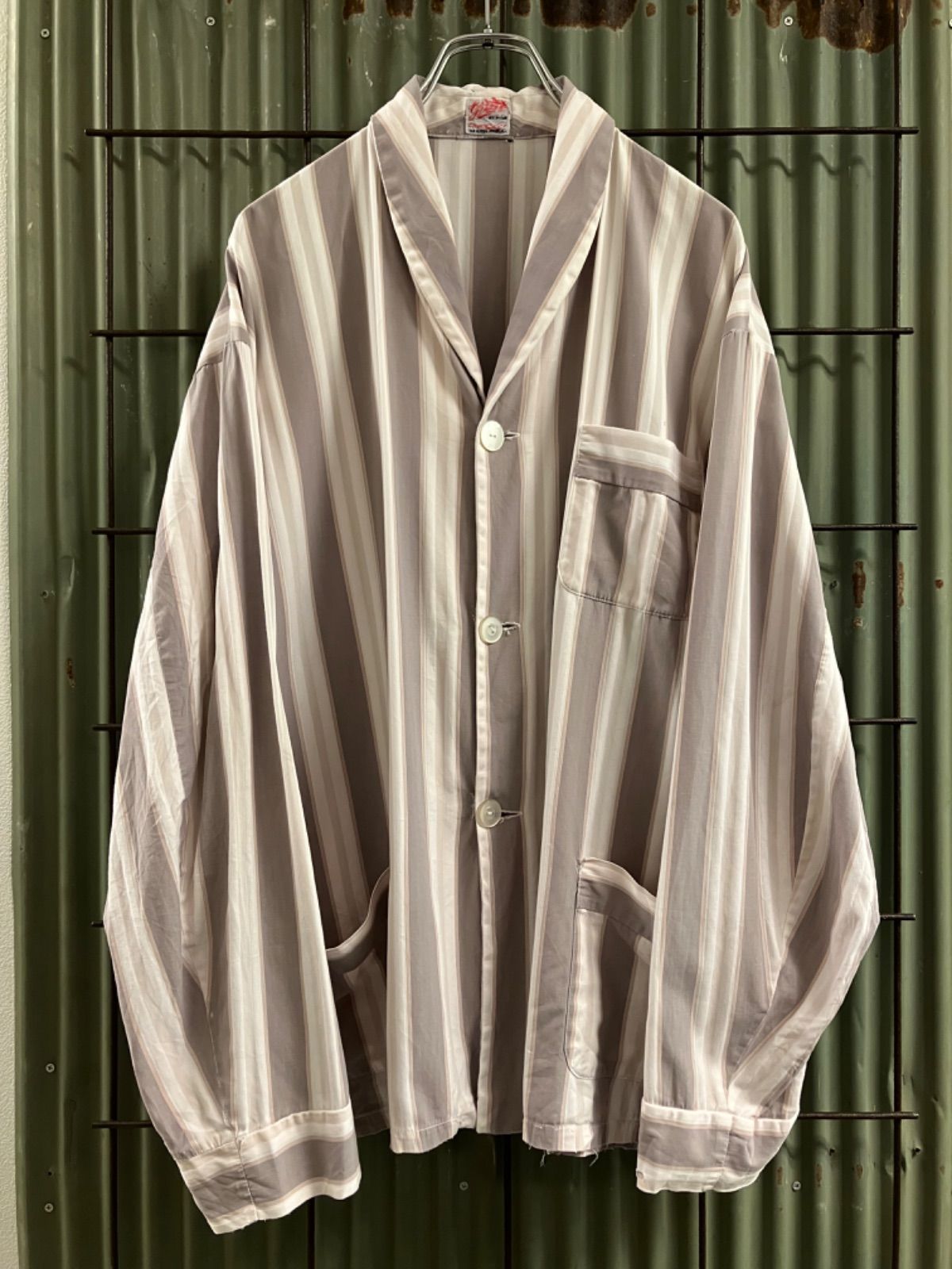 French Vintage Pajamas Shirts フランス　パジャマシャツ