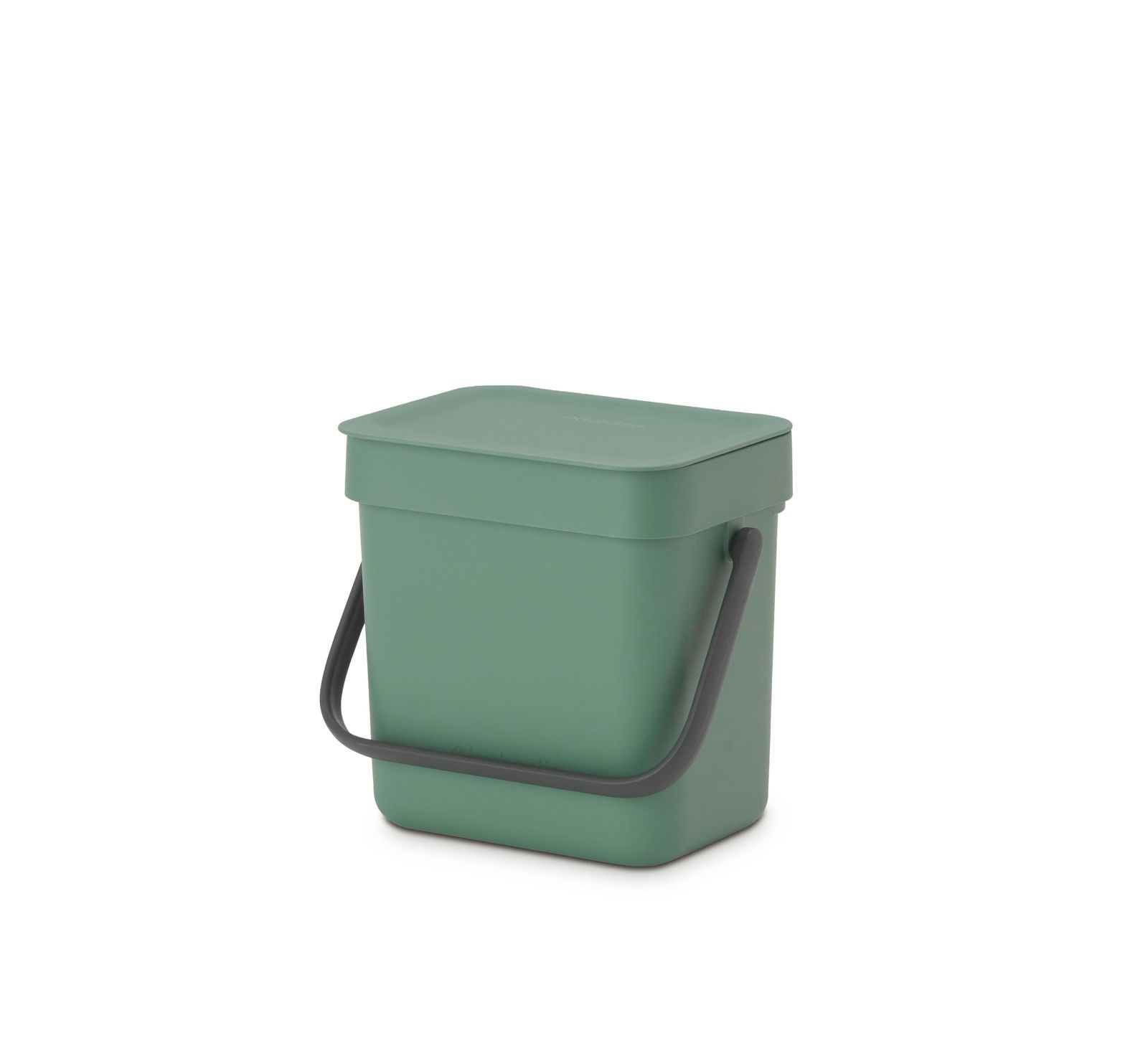 【人気商品】3L キッチン周り コンパクト グリーン ソートu0026ゴー フタ付 ダストボックス 129865 ゴミ箱 ブラバンシア