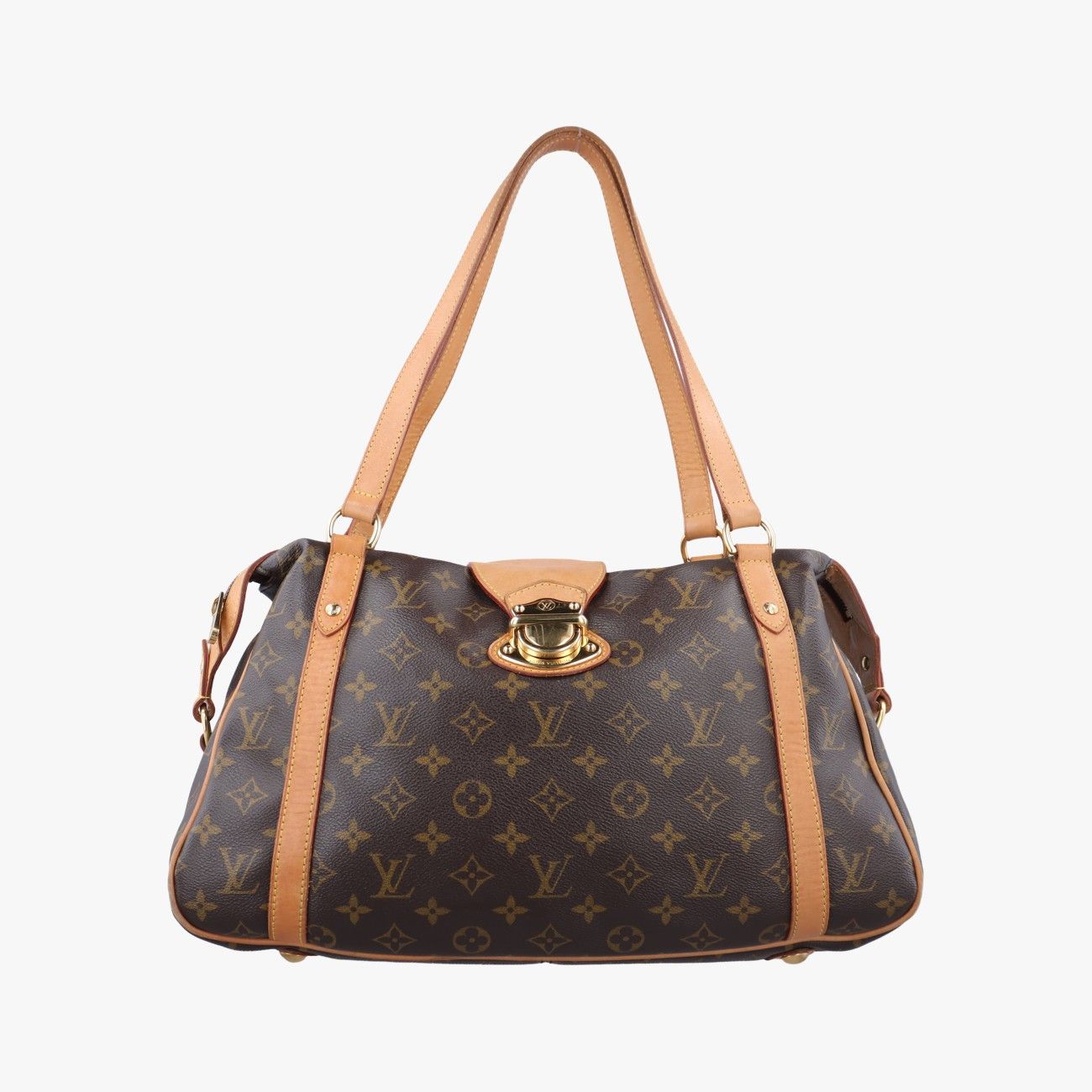 ルイヴィトンLouis VuittonストレーザPM モノグラム ブラウン系 モノグラムキャンバス M51186 TR4191