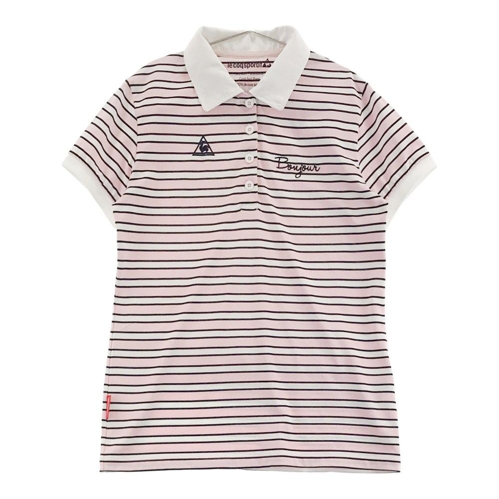 サイズ：L LECOQ GOLF ルコックゴルフ 半袖ポロシャツ スカート