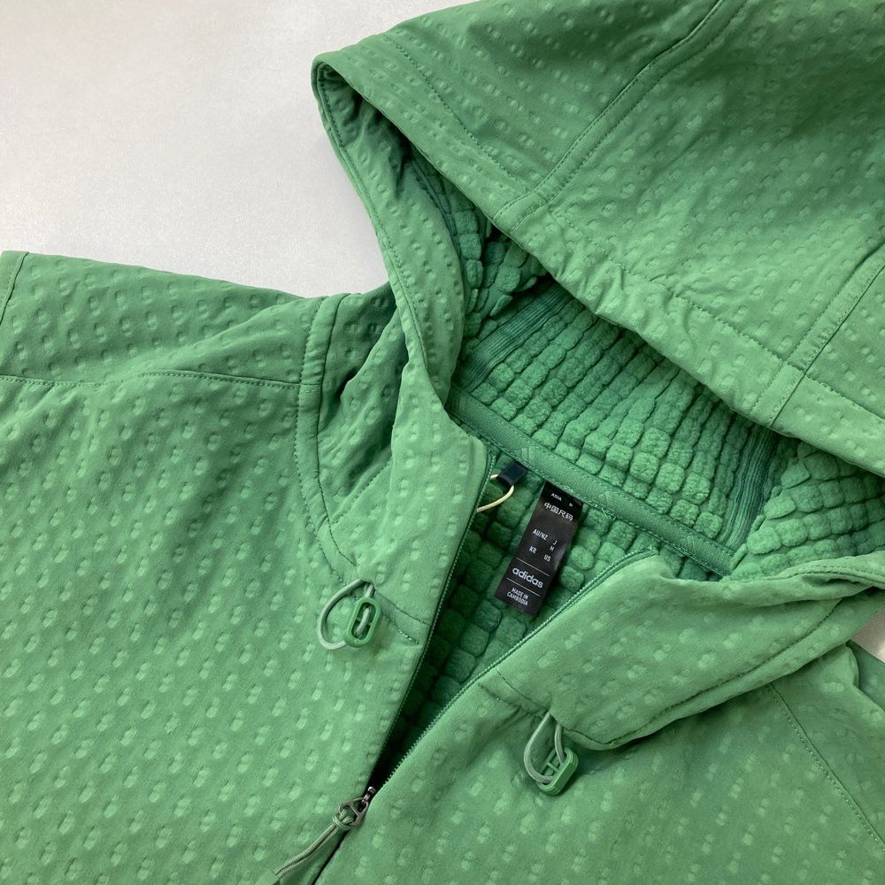 サイズ：L ADIDAS GOLF アディダスゴルフ IW2816 2024年 ハーフジップ ベスト  グリーン系 [240101474690] ゴルフウェア メンズ ストスト サイズ：M ADIDAS GOLF アディダスゴルフ IW2816 2024年 ハーフ
