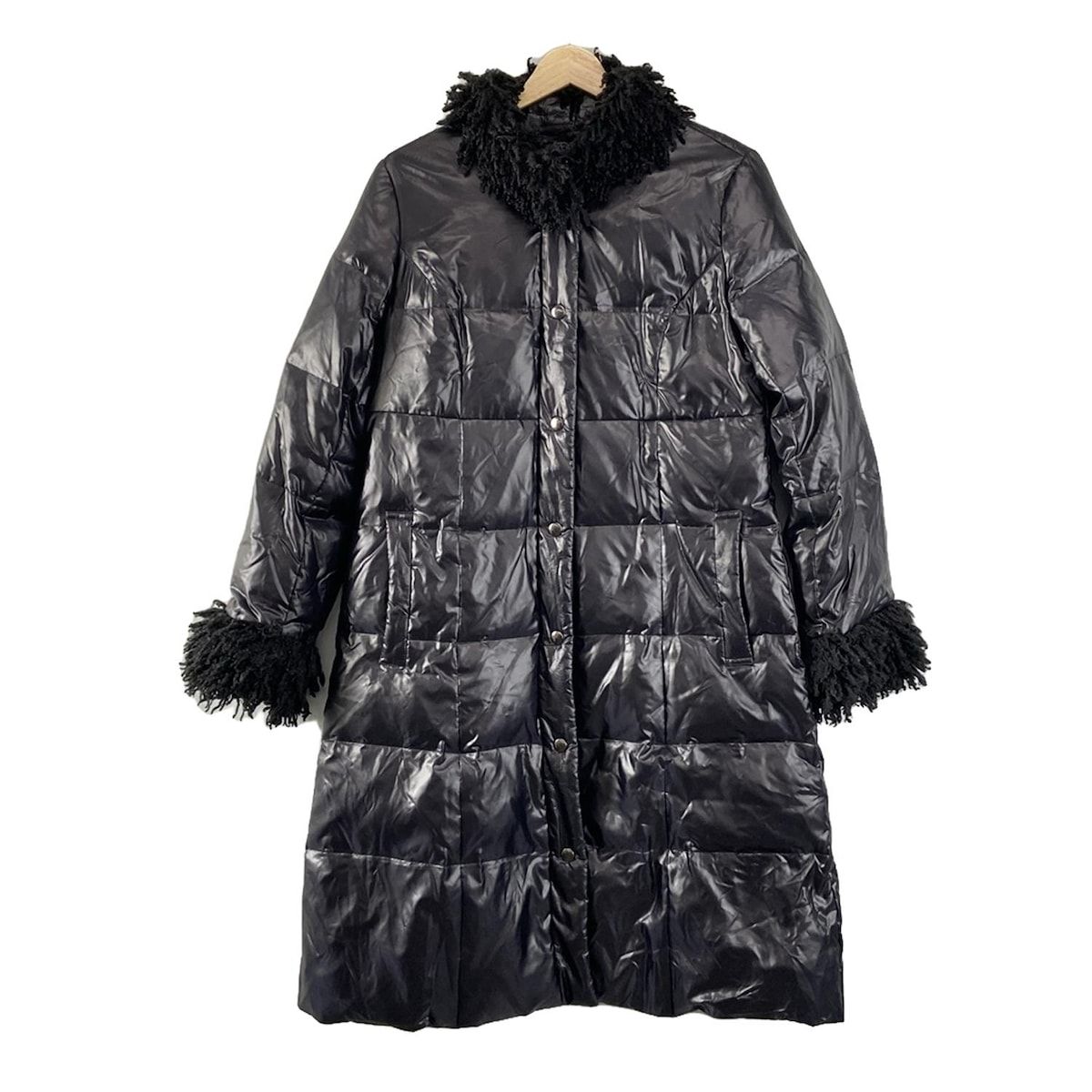Leilian レリアン 9 レディース ロングコート 黒 DMW レリアン Leilian コート （ブラック） - ファッション通販