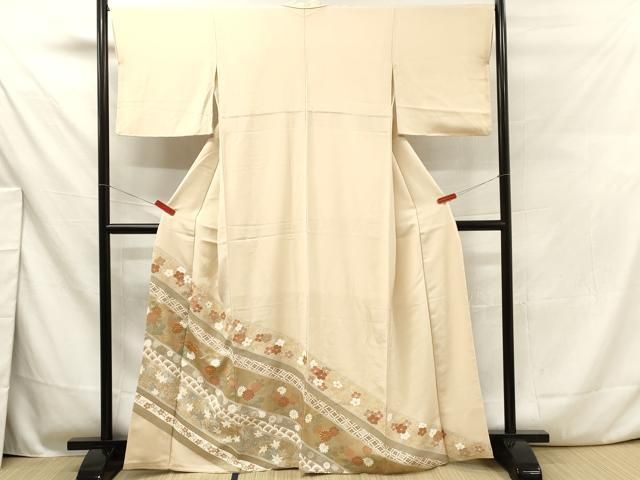 平和屋着物●訪問着　作家物　舞蝶文　黒地　正絹　逸品　CAAS7545yc 平和屋着物○訪問着 作家物 舞蝶文 黒地 正絹 逸品 CAAS7545yc