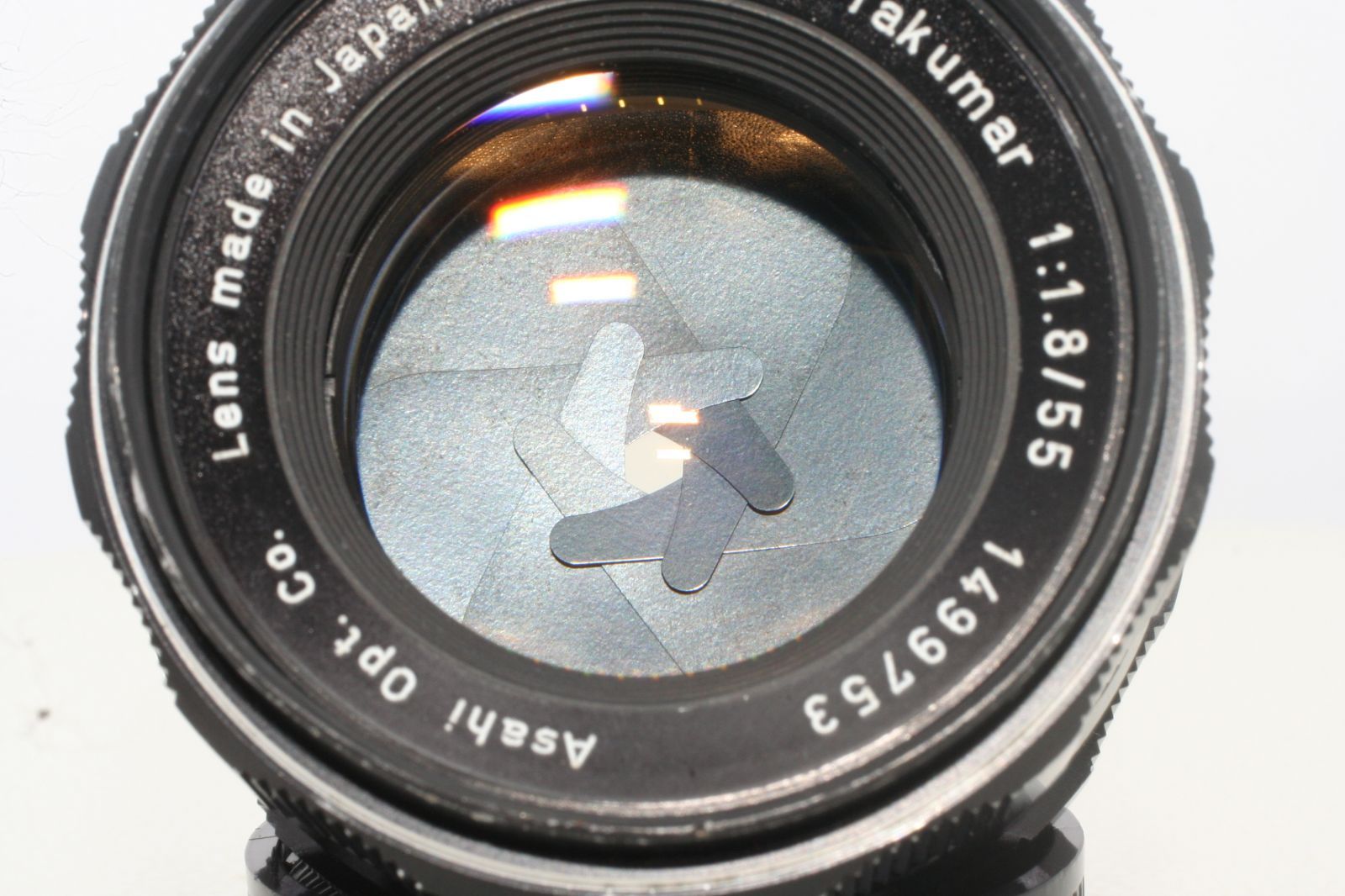 Pentax Super-Takumar 55mm F1.8 (標準・単焦点レンズ)＃1499753