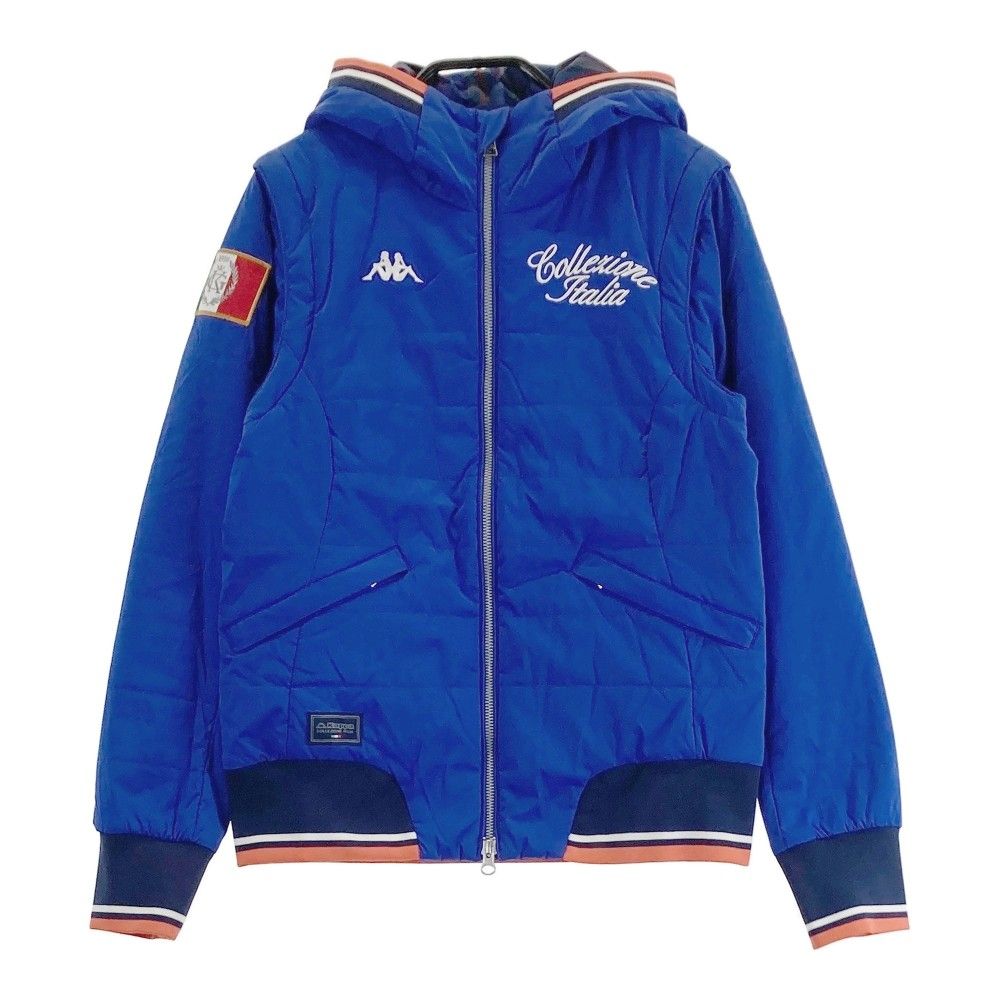 Kappa/カッパ ゴルフ ２ＷＡＹジャケット【ブルー/M】超美品！ Kappa カッパ ゴルフ 2WAYジャケット【ブルー/M】超美品