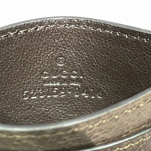 グッチ GUCCI GGスプリーム カードケース 523159 ブランド小物 ユニセックス 仕事着 透け感