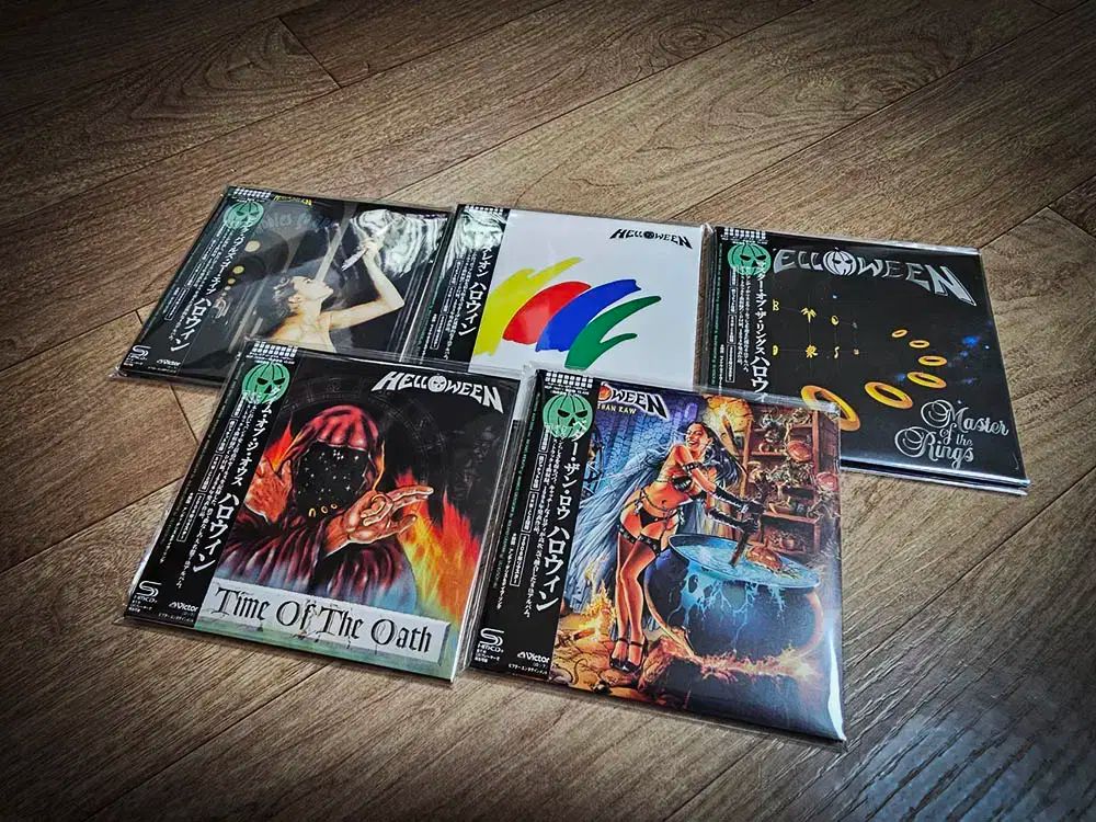 Helloween ー 日本版 高品質 SHM CD リマスター 5 種
