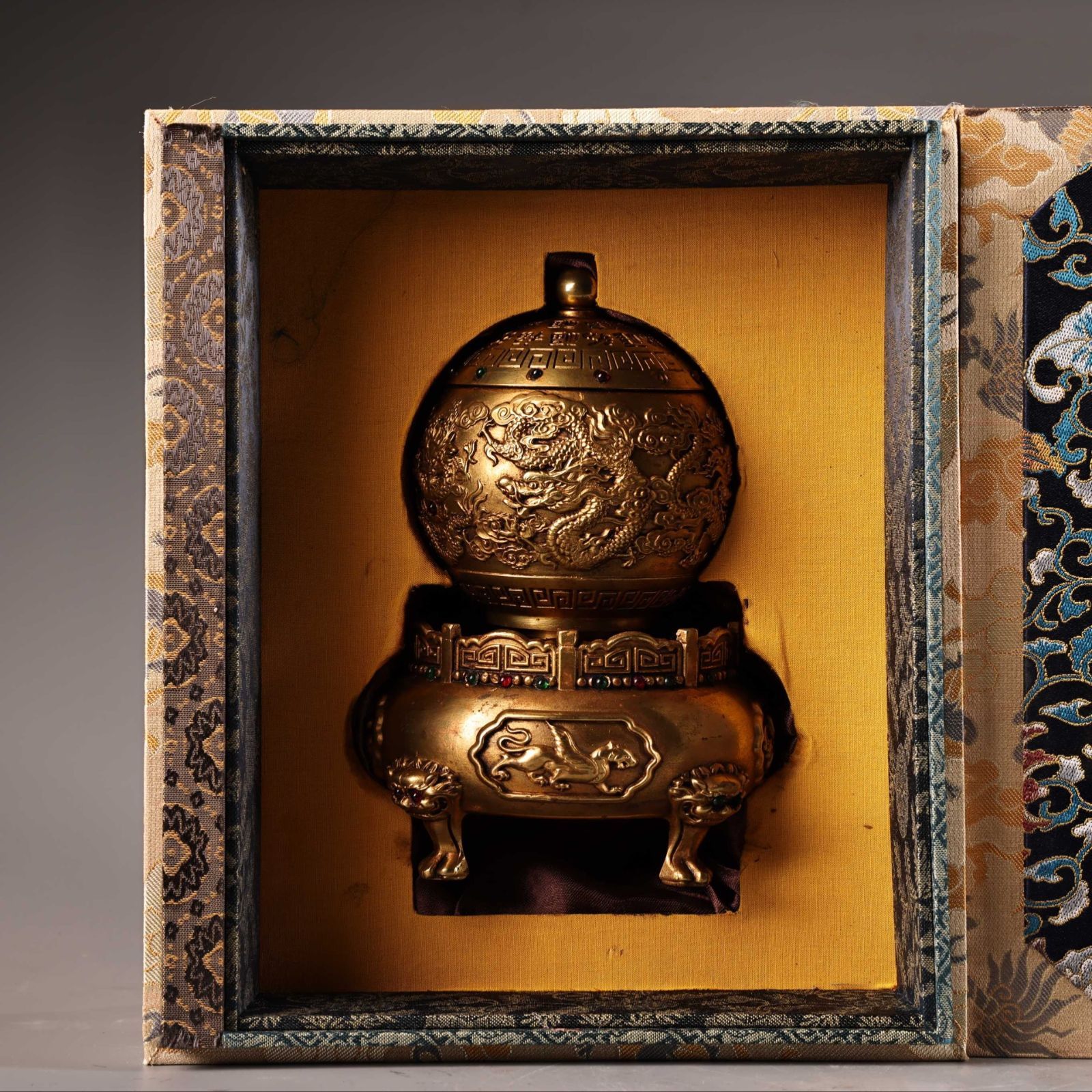 古銅　時代物　赤　仏教美術　猪目　魔除け　亀　銅香炉　菓子鉢　水盤　インテリア 古銅 時代物 赤 仏教美術 猪目 魔除け 亀 銅香炉 菓子鉢 水盤