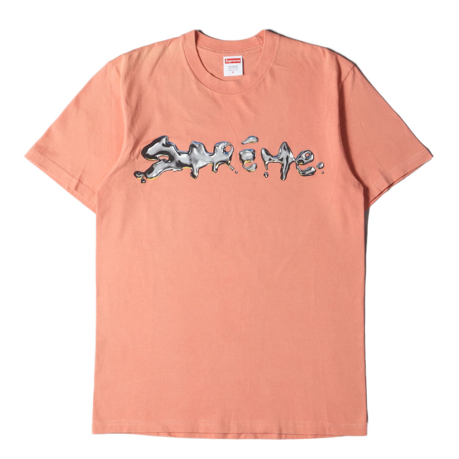 Supreme シュプリーム Tシャツ サイズ:S 18AW リキッドロゴ クルー