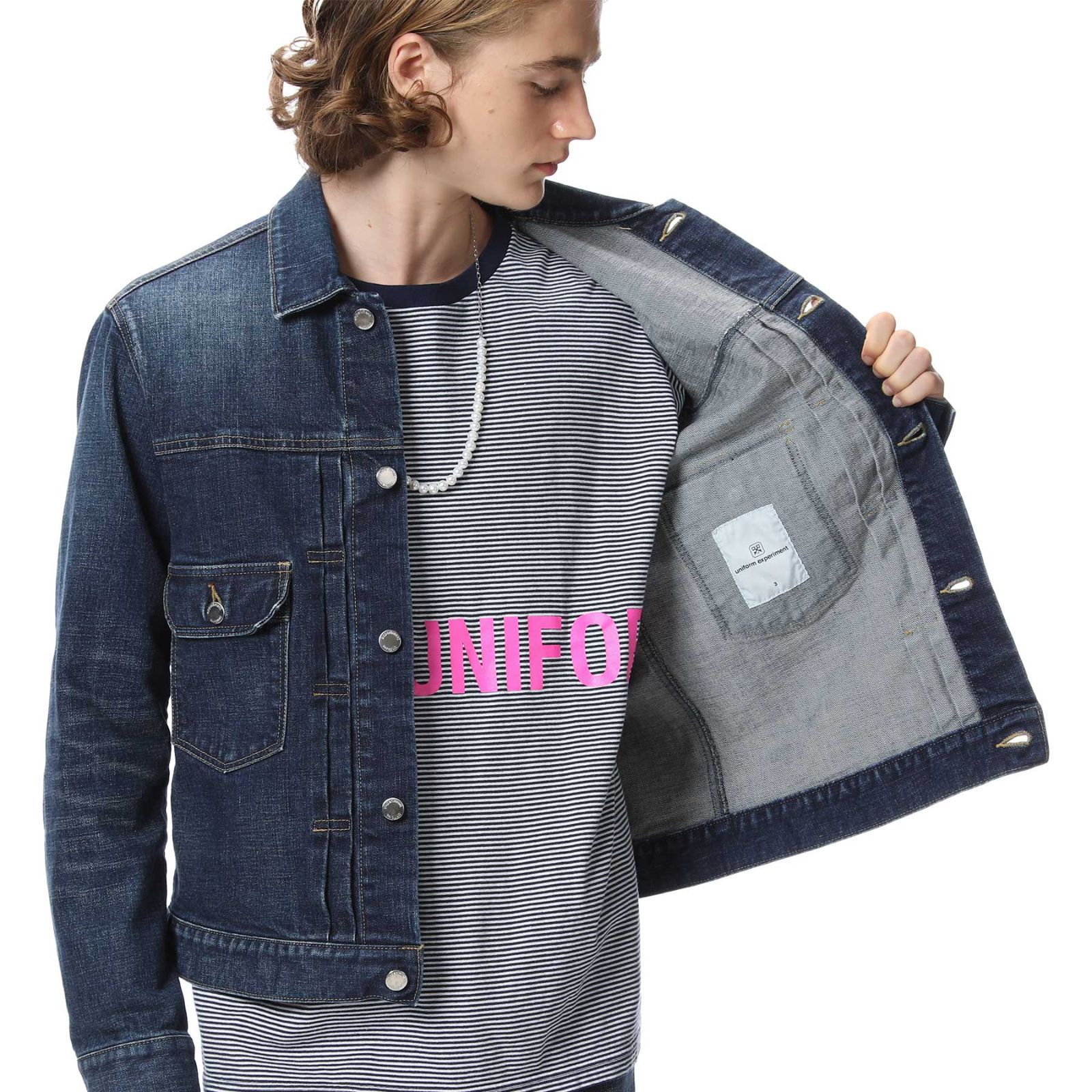 uniform experiment DAMAGED DENIM JACKET デニムジャケット UE-220032 