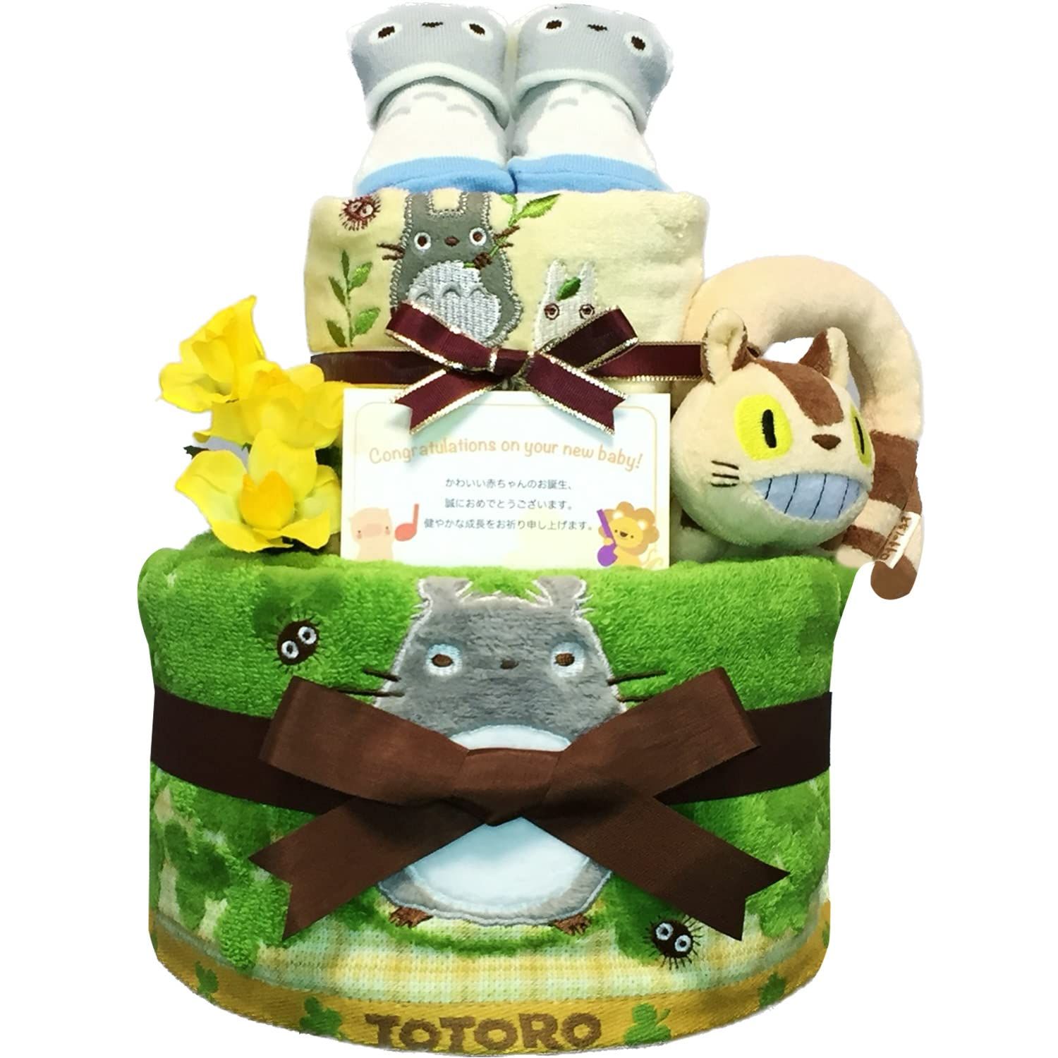 Kanonbabys Totoro Diaper Cake キャラクター おむつボックス