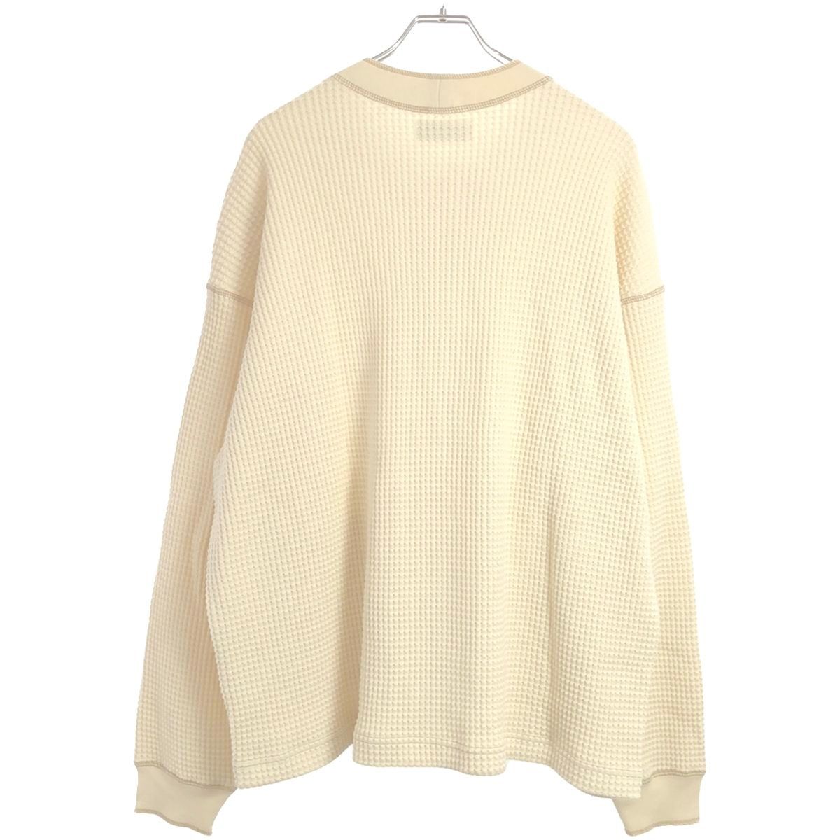 marka マーカ STUDIOUS別注 WAFFLE CARDIGAN ワッフルカーディガン 