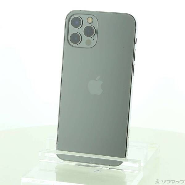 〔 品〕 iPhone12 Pro 128GB グラファイト MGM53J A SIMフリー 258