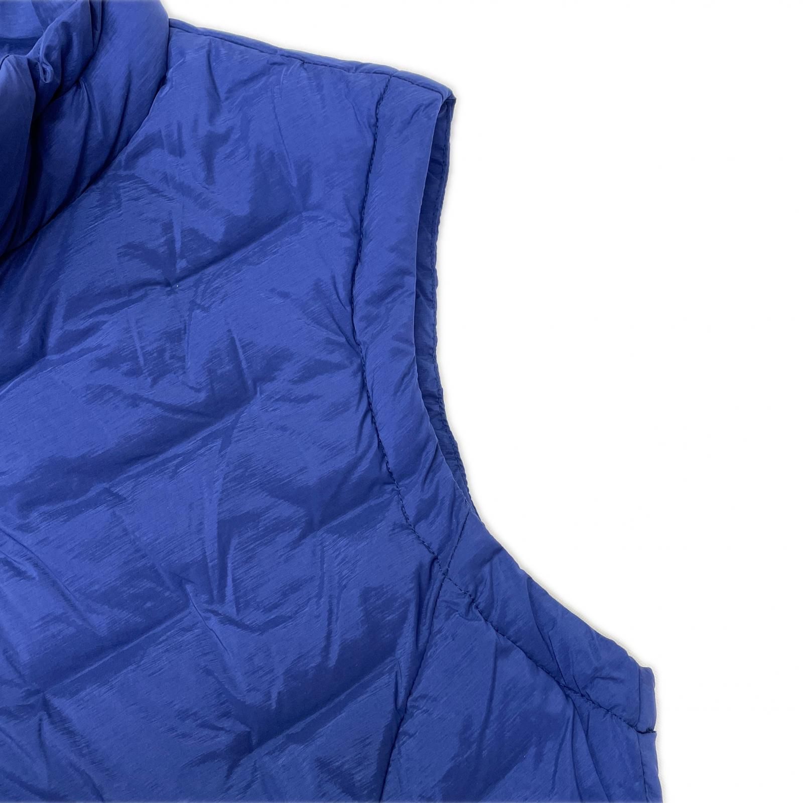 レディース デサントゴルフ DESCENTE GOLF ベスト L 青 ブルー フルジップ 中綿 LLC-HASEGAWATOSO_COM