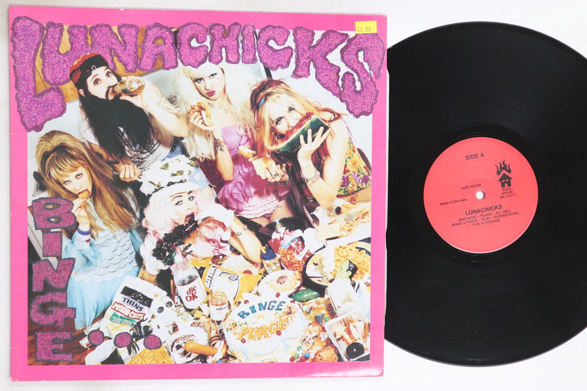 独LP Lunachicks Binge And Purge SH21071 Safe House /00260
