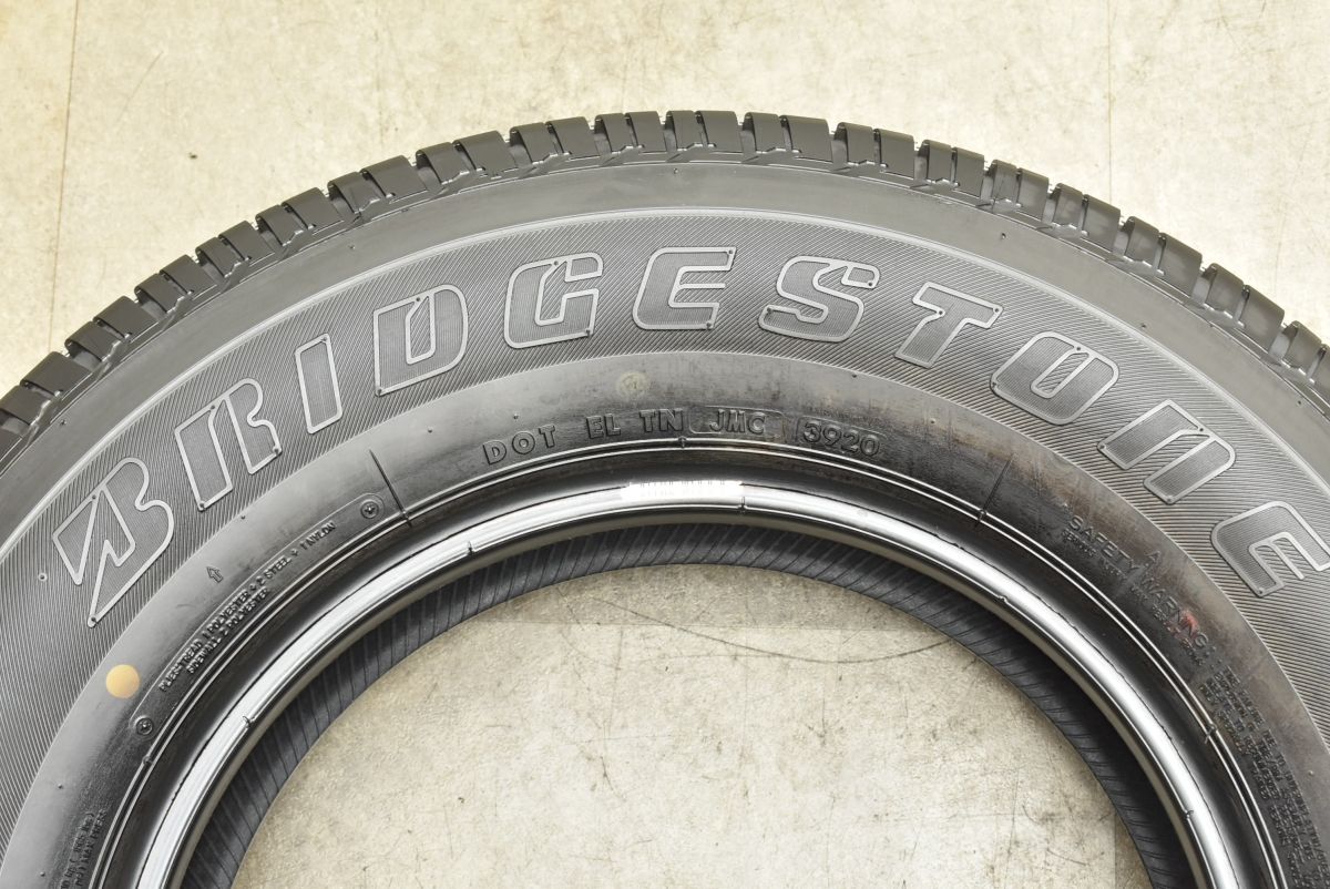 25年製 新車外し ダンロップ 195/80R15 10分山 ジムニー シエラ 新車