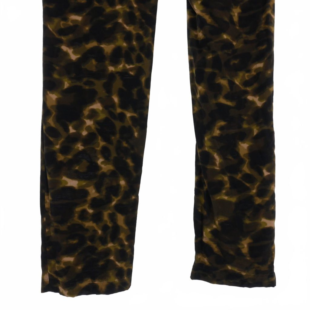 ステラマッカートニー STELLA McCARTNEY シルク 総柄 イージーパンツ  