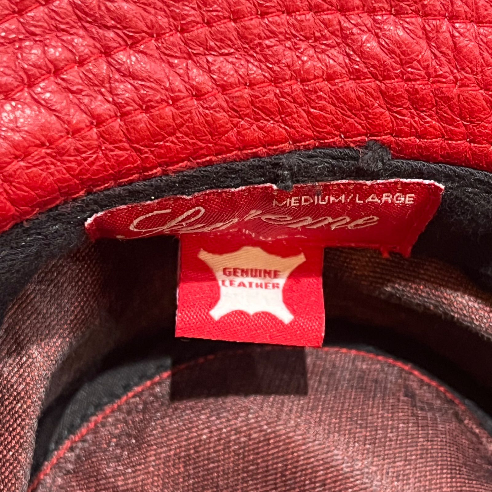 SUPREME Leather Crusher レザークラッシャーバケットハット 帽子