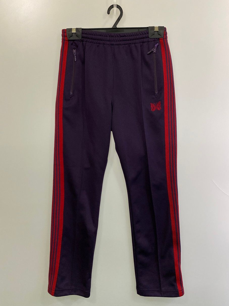 品 Needles ニードルス NARROW TRACK PANT POLY SMOOTH LQ230 22AW ナロー トラック パンツ ポリスムース メンズ ボトムス 151-251023-em-02-min