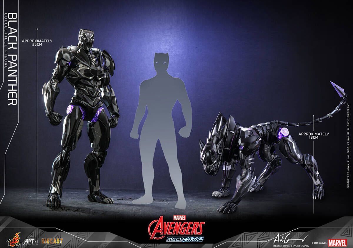ホットトイズ 1/6 アベンジャーズ・メカニカル・ストライク