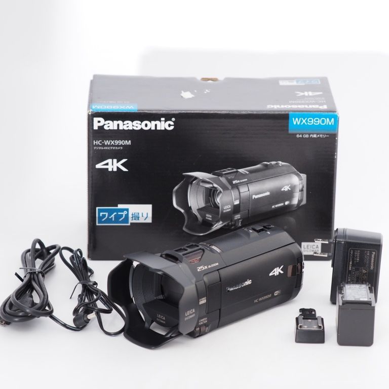 Panasonic パナソニック デジタル4Kビデオカメラ WX990 - メルカリ Panasonic パナソニック デジタル4Kビデオカメラ WX990 - メルカリ
