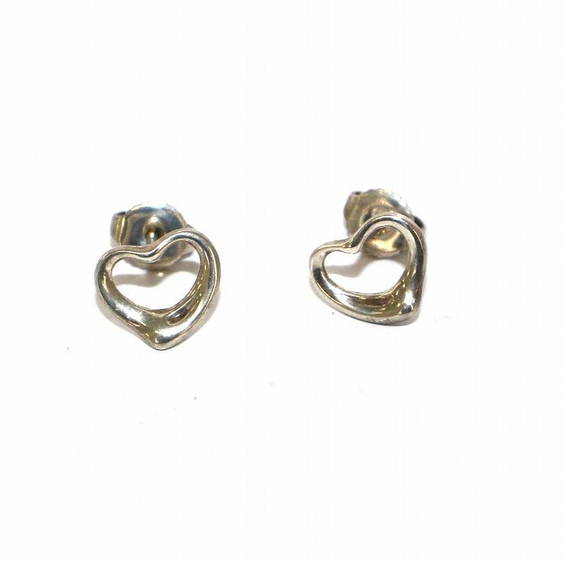 【予約受付中】 CO. & TIFFANY ティファニー オープンハートピアス ポスト SV925 アクセサリー