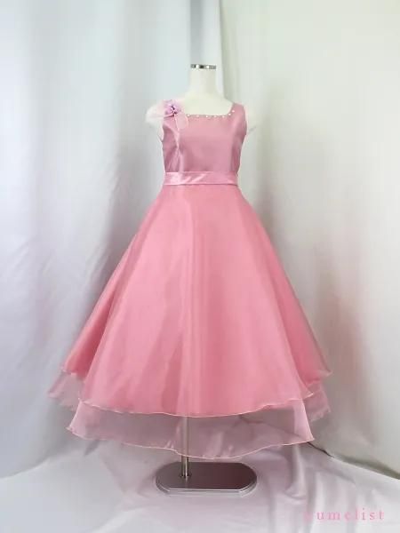 ゆめりすと☆ビクトリアv5 クラシックピンク 160：ピアノバイオリン演奏会子供ドレス